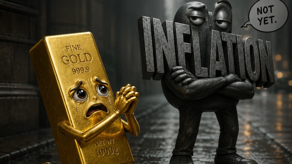 Why Gold Is Falling With Yields