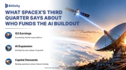 Thumbnail for Starlink Pays the Bill What SpaceX's Third Quarter Says About Who Funds the AI Buildout