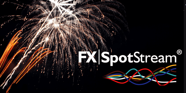 fxspotstream record average daily volumes
