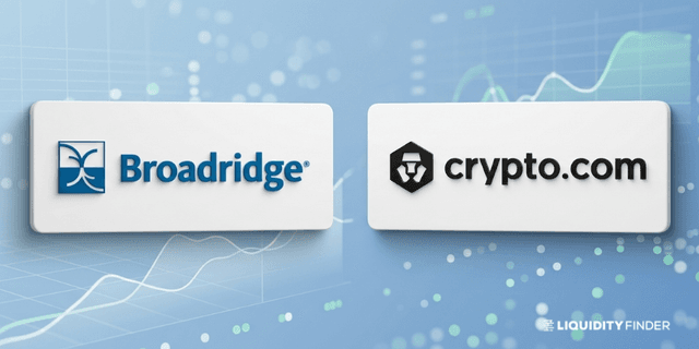 Broadridge and Crypto.com