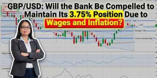 Image for article: GBPUSD: Will the Bank Be Compelled to Maintain Its 3.75% Position Due to Wages and Inflation?