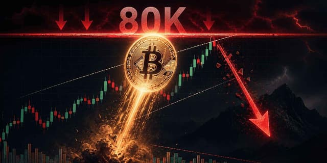 Image for article: Caution for Bitcoin Holders: $80K Resistance and a Bear Flag Pattern